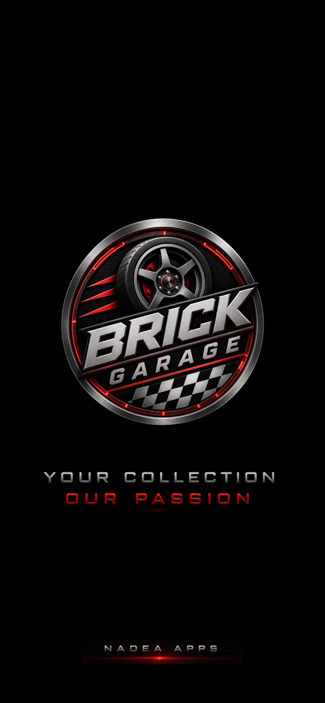 Brick Garage opening screen